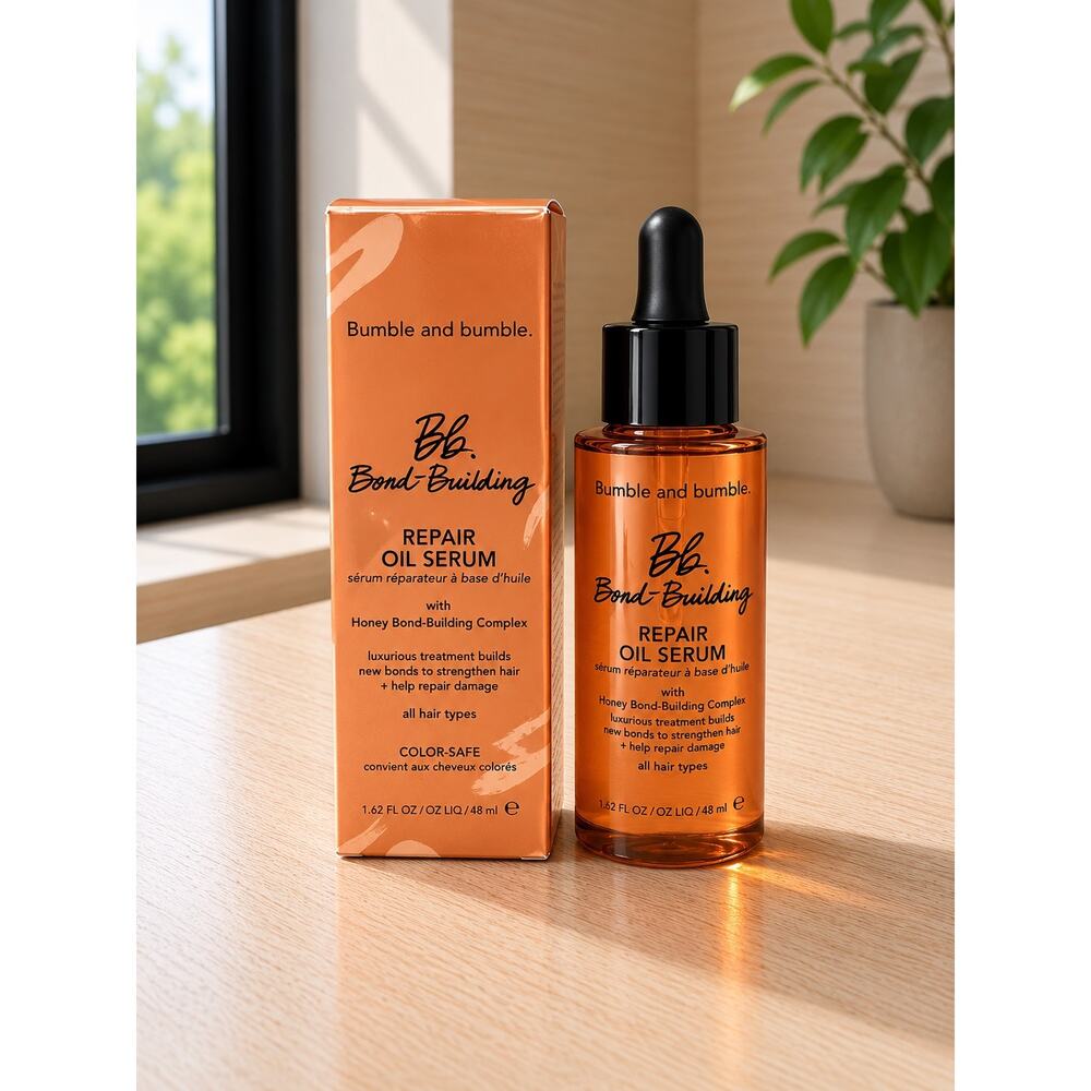 $47 New Bumble and Bumble Bond-Building Repair Oil Serum 1.62oz
